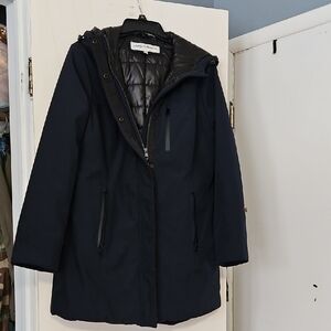 Gallery Women's Dark Jacket with Hood